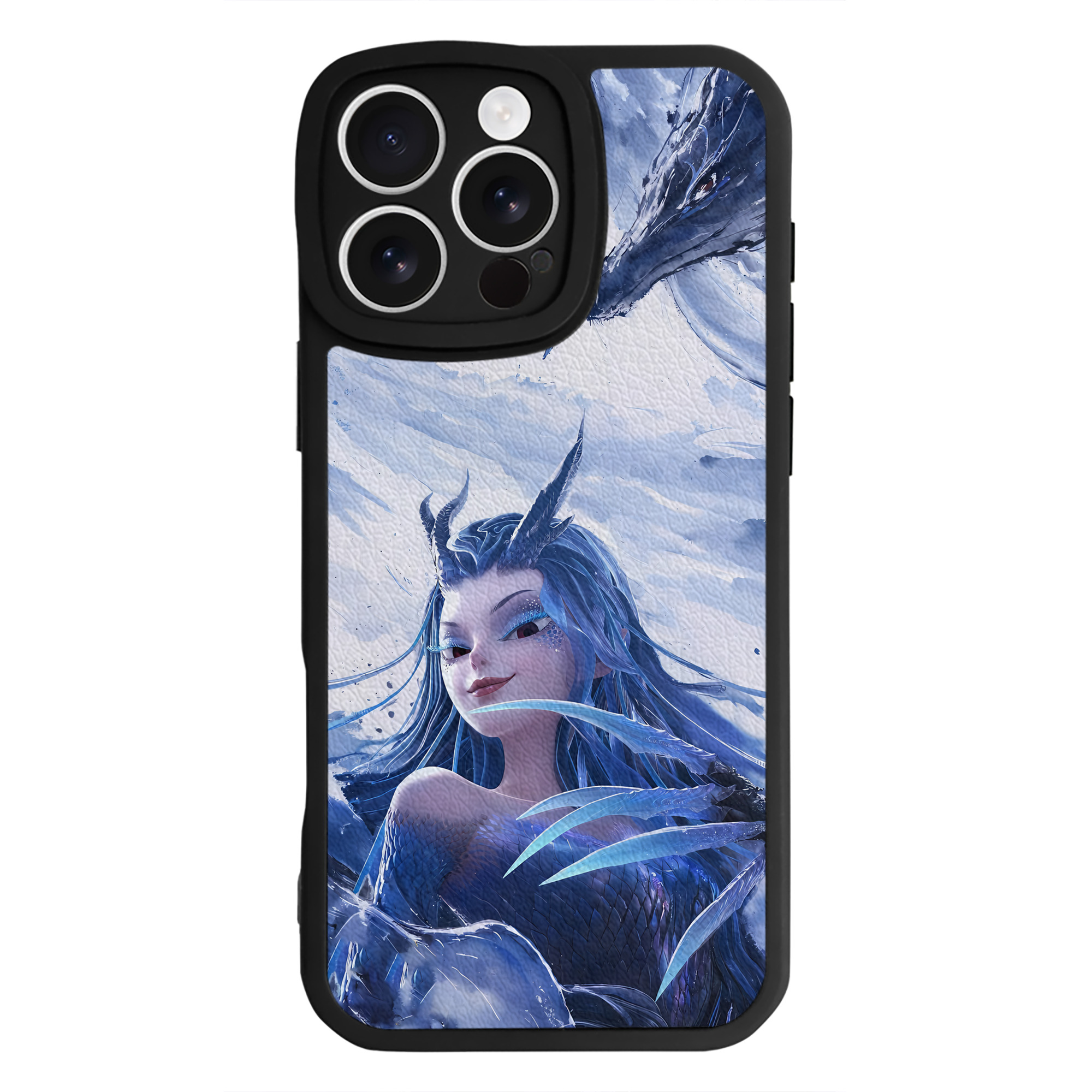 （画像用） Ne Zha 2 ナタ 魔童の大暴れ 【iPhone 16シリーズ対応】シリコンスマホケース（レザー調） 材質：シリコン